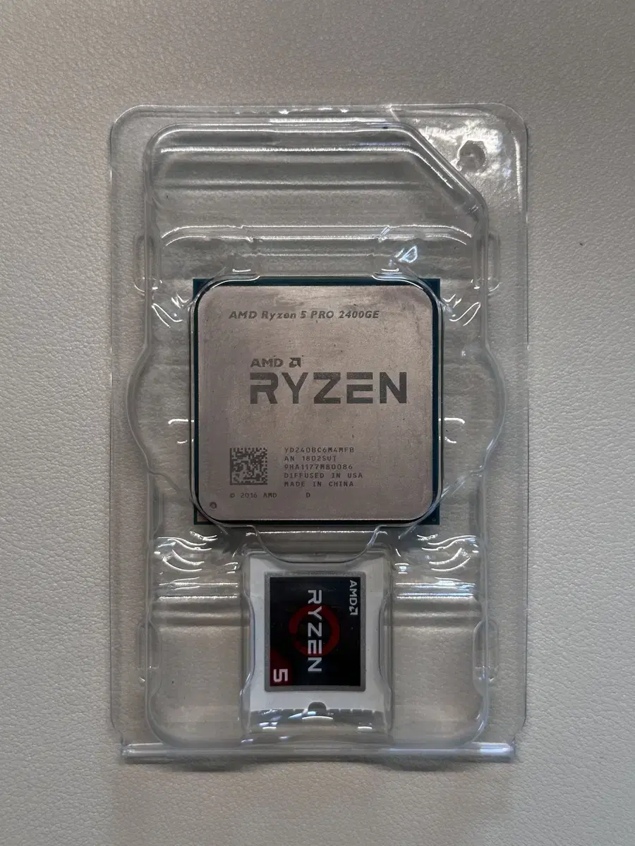 AMD Ryzen 5 PRO 2400GE (저전력) NAS 나스용 CPU